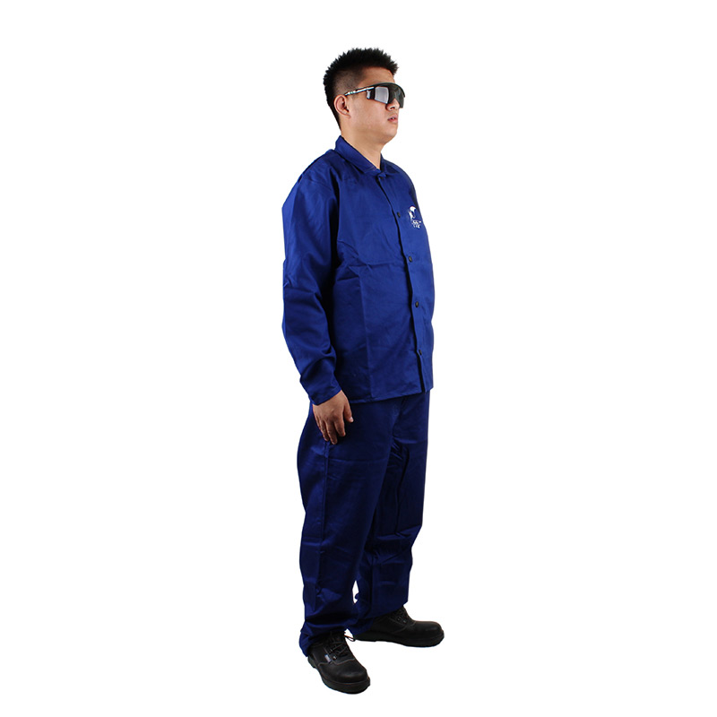 威特仕C33-6830藍色焊工服上衣圖片1