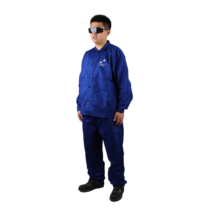 威特仕C33-6830藍色焊工服上衣圖片2