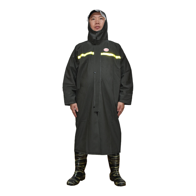君御SF-45綠反光長(zhǎng)雨衣圖片4