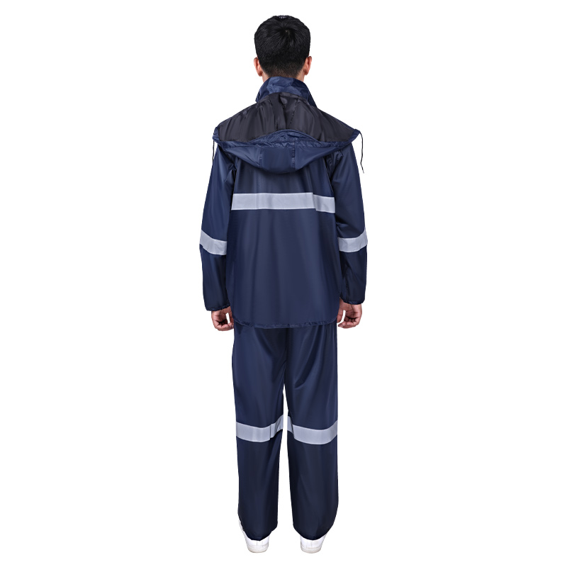 君御N211-2A帶反光條雨衣套裝圖片3