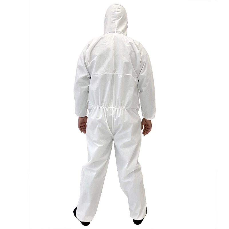 星工XGW-02L無塵連體防塵防水防油一次性防護(hù)服圖片1