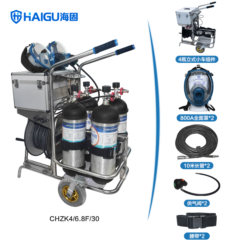 海固HG-CHZK4 6.8L移動供氣源車載式長管呼吸器圖片1