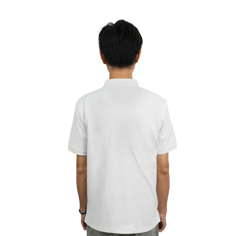 瑞氪維爾RW8208白色全棉短袖圖片1