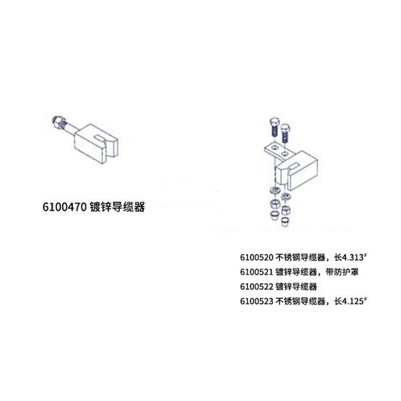 3M 6100470鍍鋅導纜器圖片1