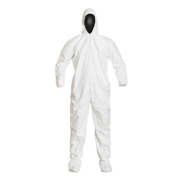 Dupont杜邦Tyvek IsoClean帶帽連體滅菌潔凈服IC105S WH CS