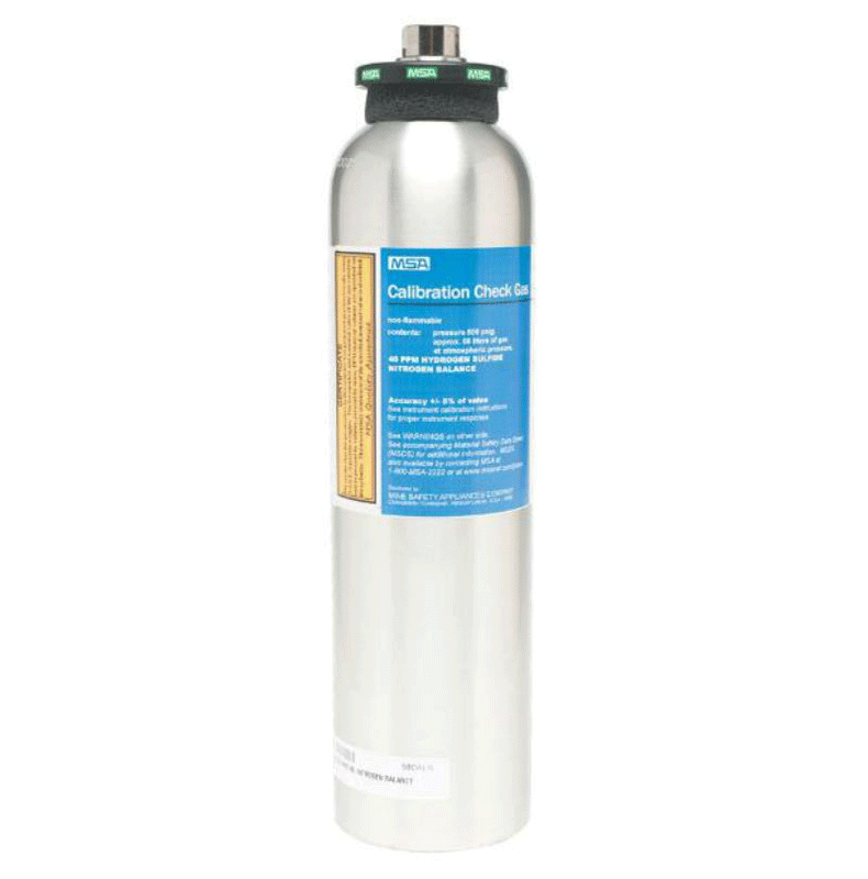 梅思安806740 10ppm CL2 58L標(biāo)定氣