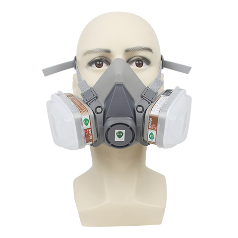 一護6201型硅膠雙濾盒過濾式防毒面具