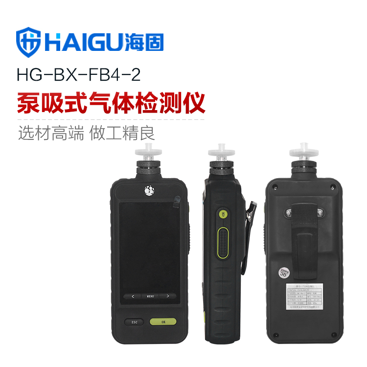 海固HG-FB4-2泵吸式四合一氣體檢測儀