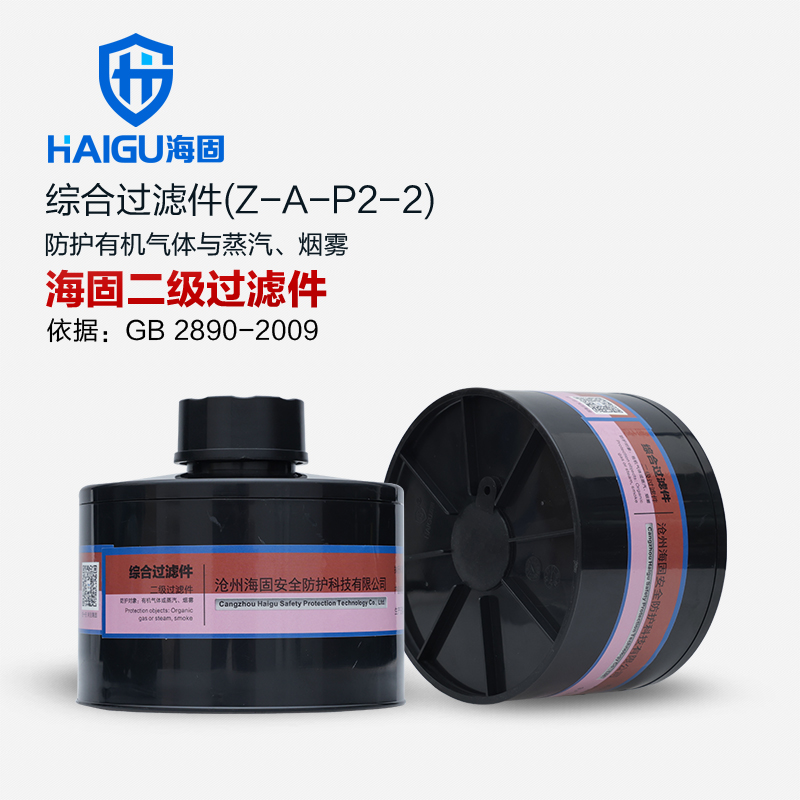 海固Z-A-P2-2二級有機氣體濾毒罐