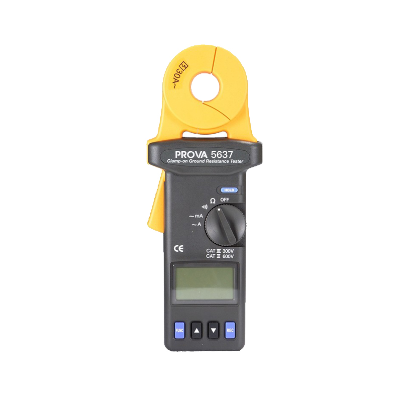 臺灣泰仕PROVA-5637記錄型鉗型接地電阻計