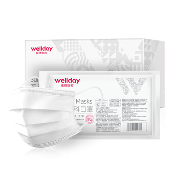 維德醫(yī)療白色醫(yī)用外科口罩
