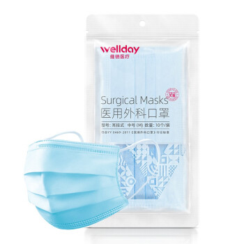 維德醫(yī)療一次性醫(yī)用外科口罩