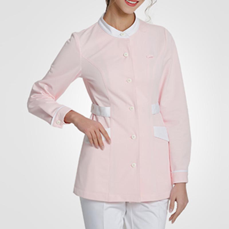 樂倍康NC166粉色長(zhǎng)袖護(hù)士服
