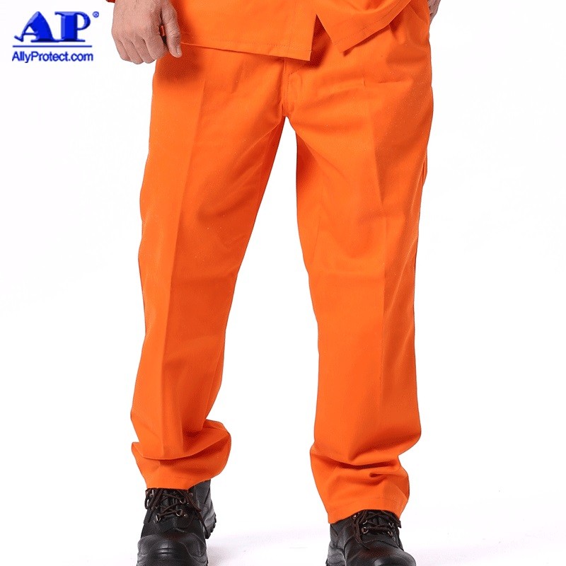 友盟AP-8101橙色防火阻燃工作服褲子