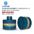 海固D-A/B/E/K/H2S-3三級綜合濾毒罐