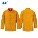 友盟AP-2130金黃色全皮焊工服上衣