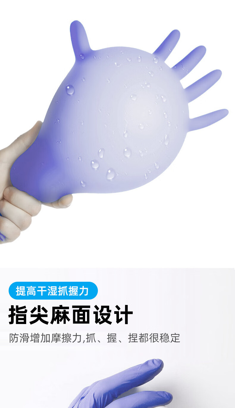 施?？礜900丁腈橡膠檢查手套圖片5