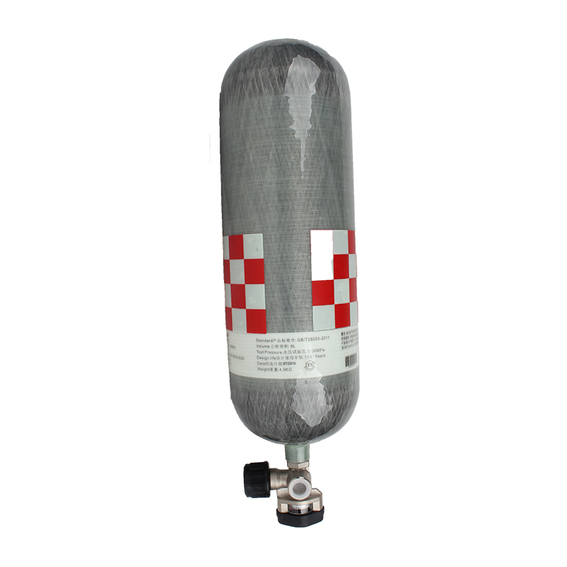 霍尼韋爾BC1890527L 9.0L自鎖帶表空氣呼吸器氣瓶 
