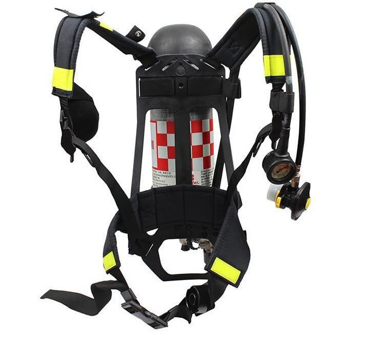 霍尼韋爾SCBA123L C900正壓式空氣呼吸器Pano面罩6.8L帶表瓶閥Luxfer氣瓶