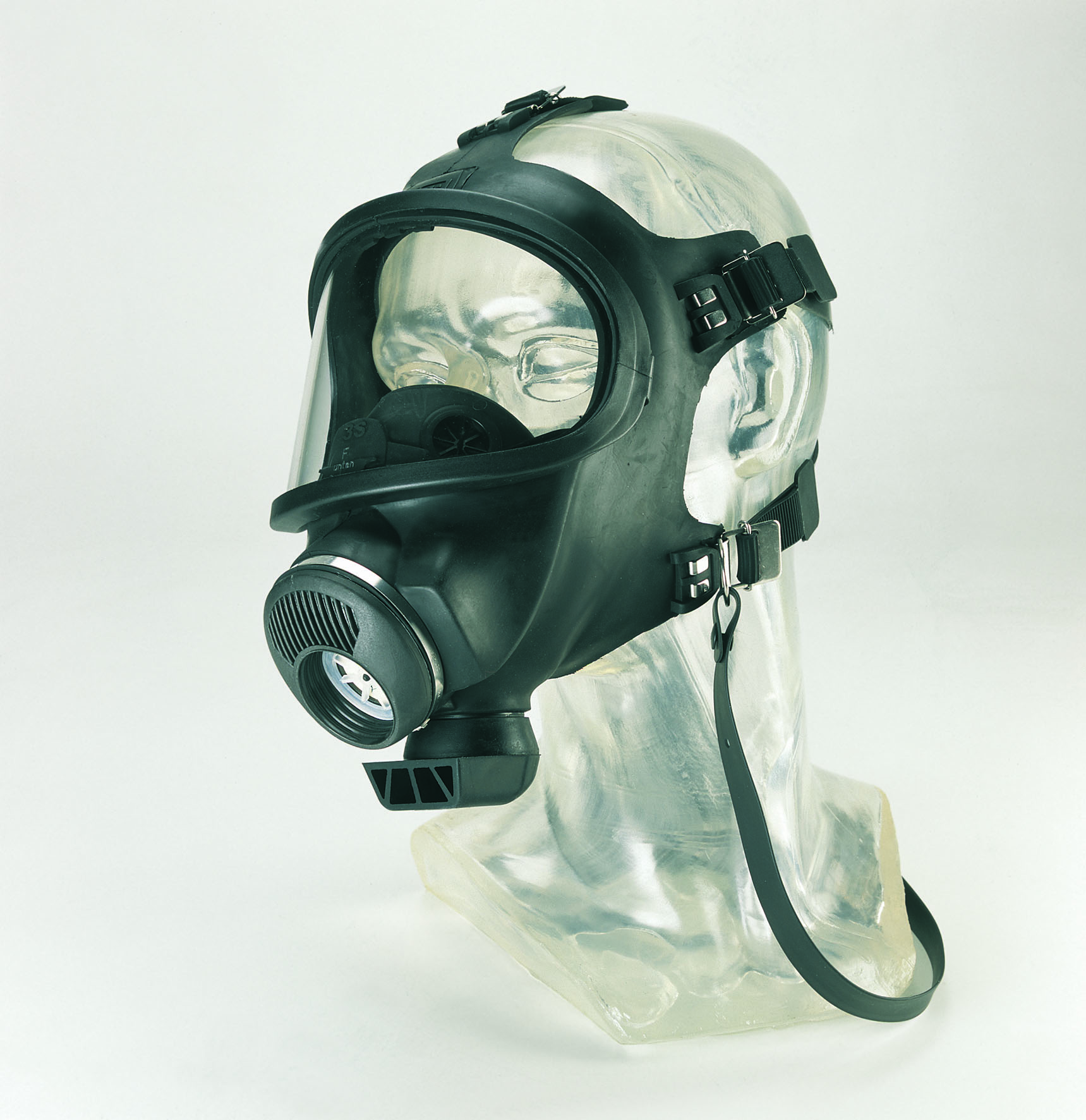 梅思安D2055000-CN 寬視野Auer 3S全面罩防毒面具(Hycar橡膠材質)